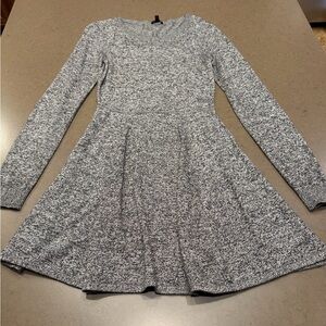 Express Gray Sweater Dress Sz M